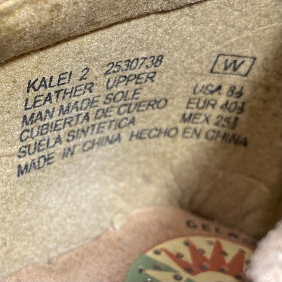 EUC Vintage Earth Spirit Kalei2 Leather Sandals Size 8.5W - Picture 10 of 13